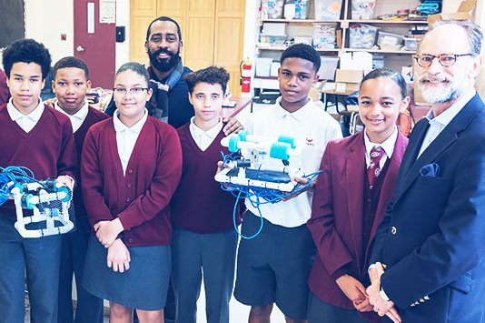 Argus Donates $13,000 to Sandys Secondary Middle School STEM Programme